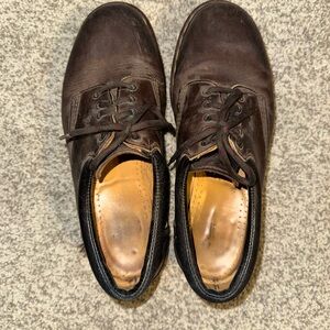 Dr. Martens Men's Brown Leather Lace-Up Shoes